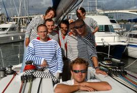 Une partie de l'équipage