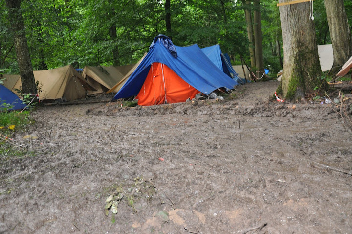Les inondations ont laissé des traces...