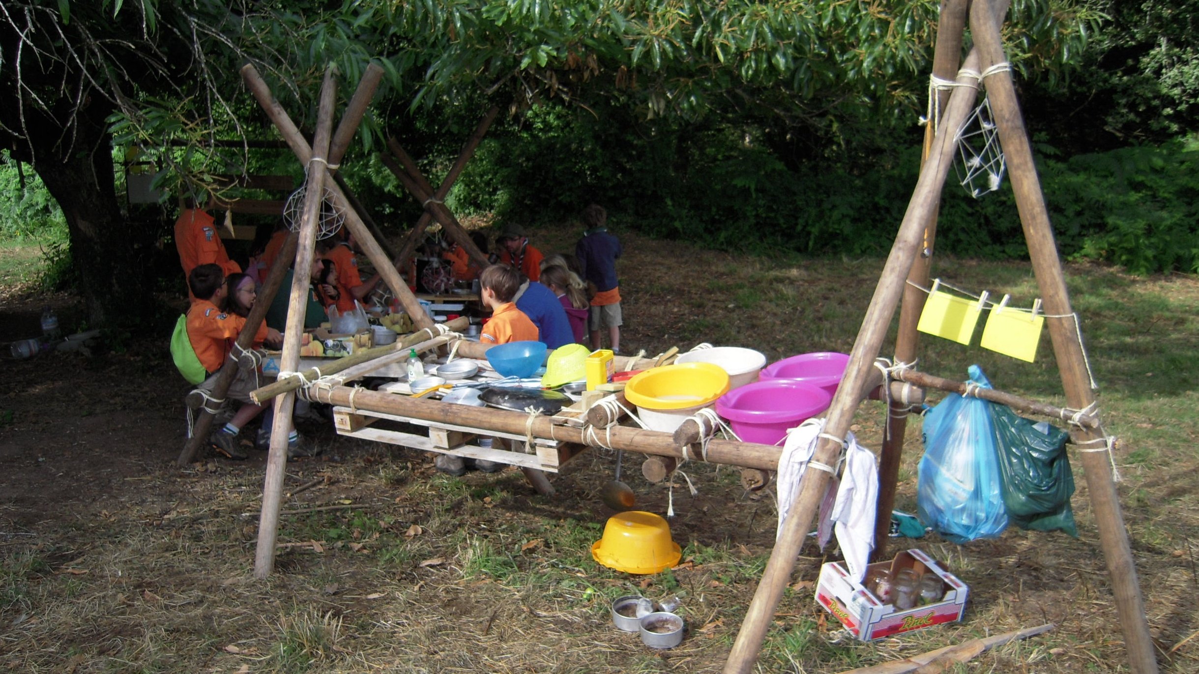 Un vaisselier très pratique...
