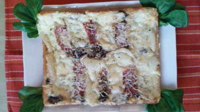 Pizza au St Nectaire