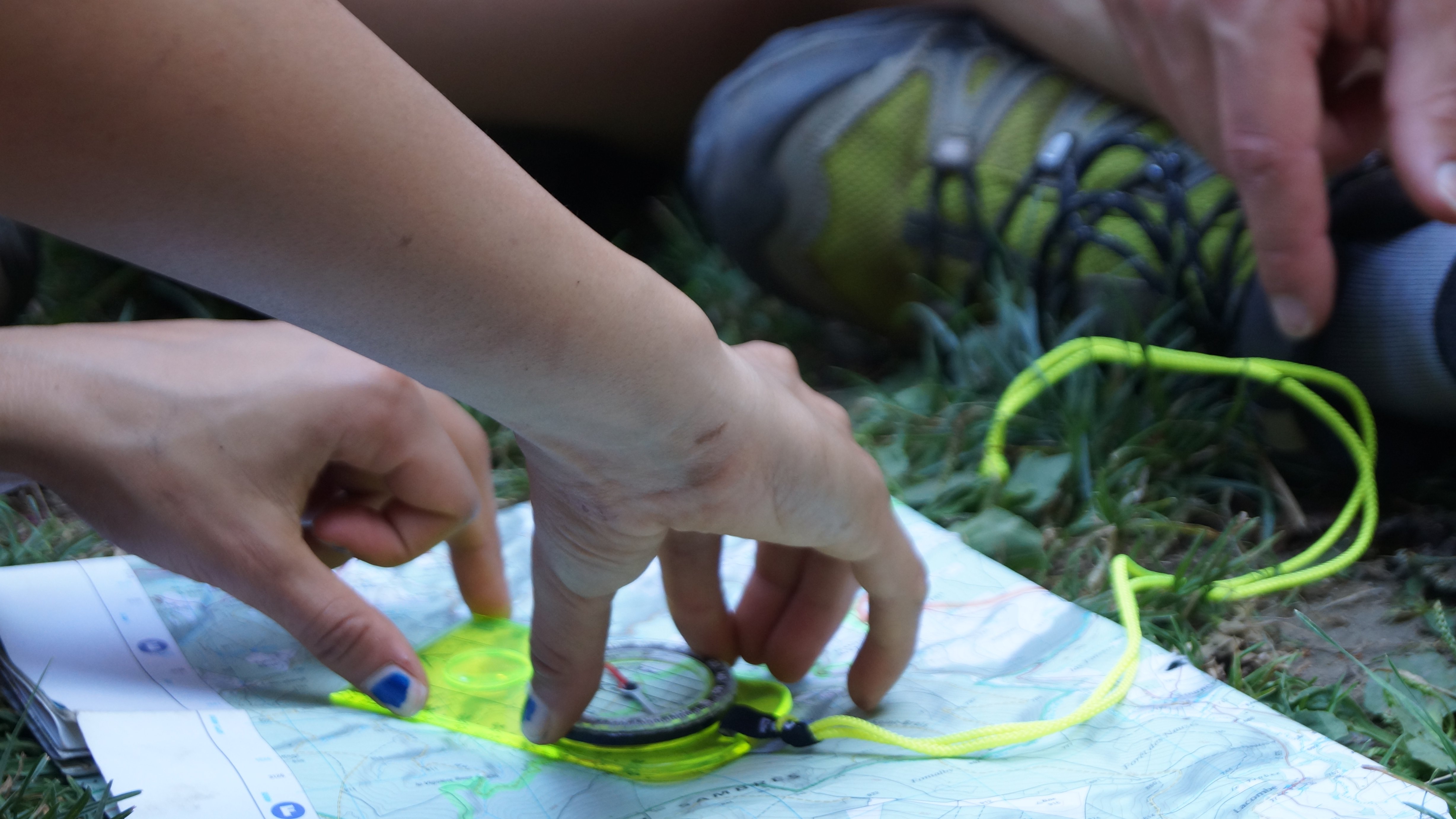 Se diriger avec une boussole