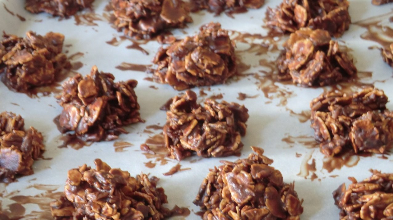 Corn-flakes chocolatés (rose des sables)