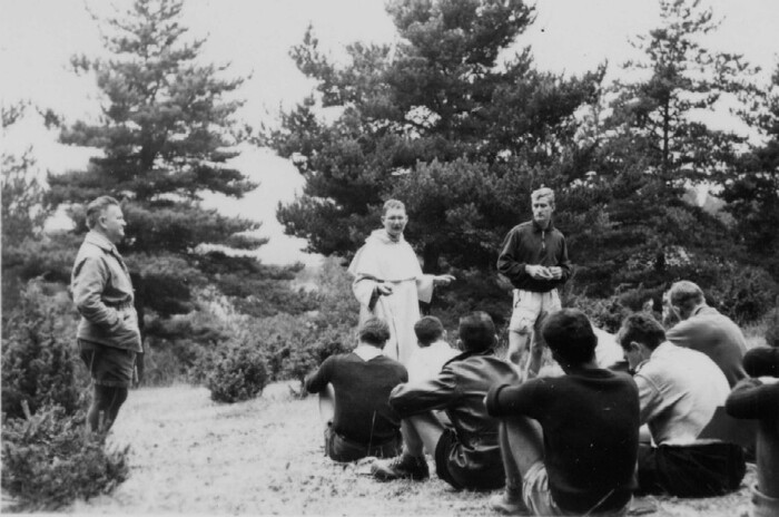 Un topo du P. Liégé au Breuil, années 50.