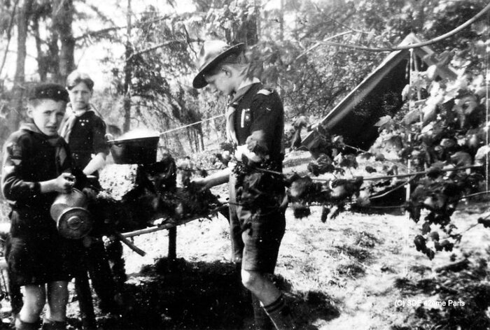 La cuisine au camp de Blémur