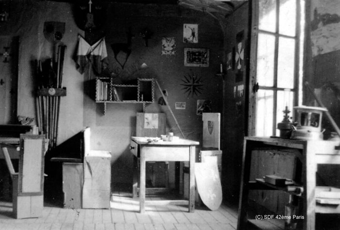 Le coin des Chamois au chalet