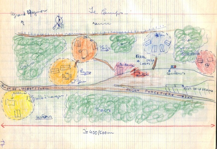 Plan du camp