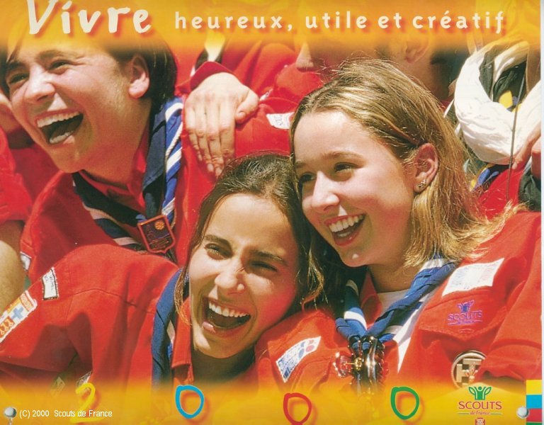 Calendrier Scouts de France de 2000