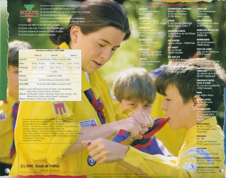 2000-13-Dos du calendrier 2000
