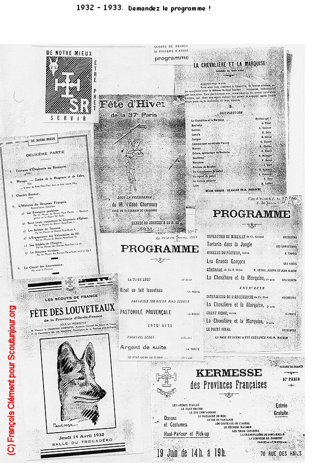 40 ans de scoutisme à Charonne (chronique 1924-1933)
