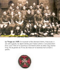 Le groupe en 1925