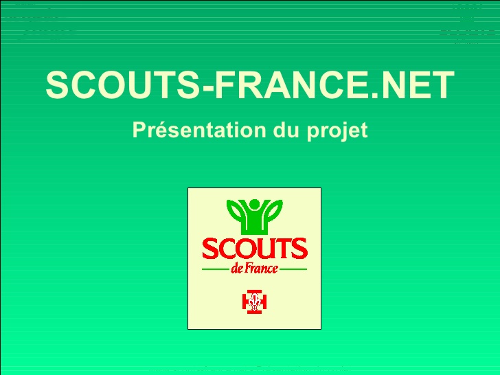 Le tout premier document de LaToileScoute