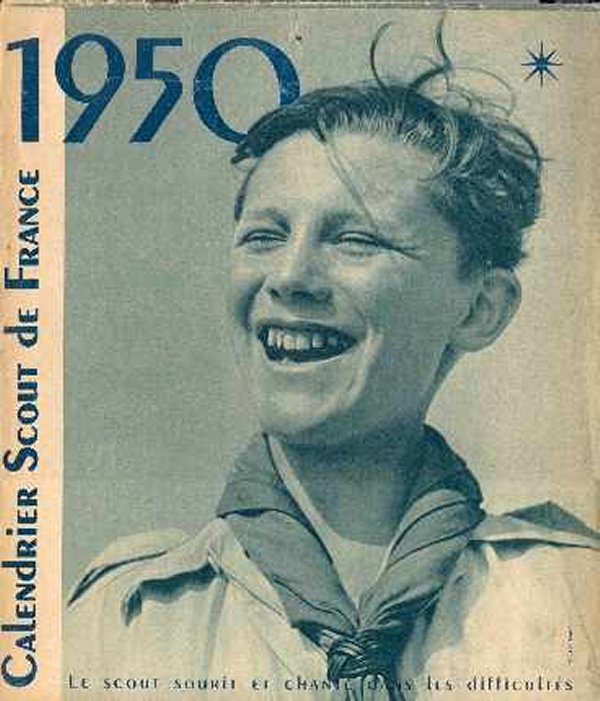 Calendrier Scouts de France de 1950