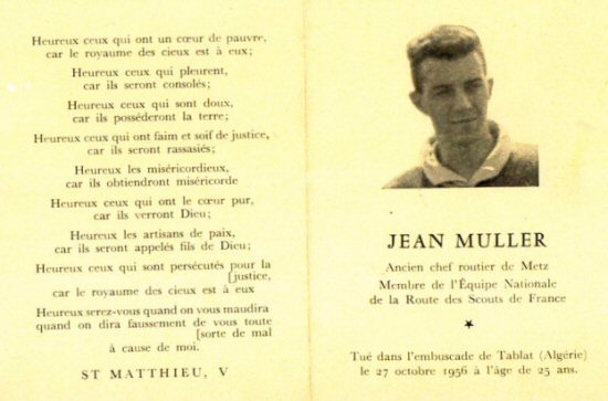 Le Mémorial de Jean Muller