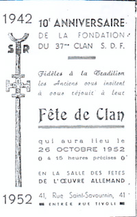 Fête de Clan 1952