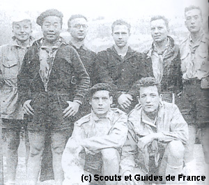 Camp de Clan 1951 dans les Pyrénées
