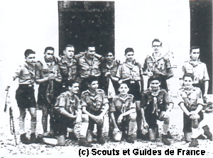 Camp de Troupe 1948 à St-Pierre de Paladru