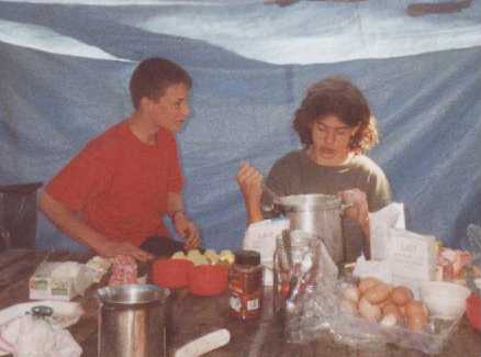 Florent et JB aux crèpes