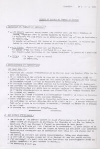 Etat des scouts en Savoie 1991, page 1