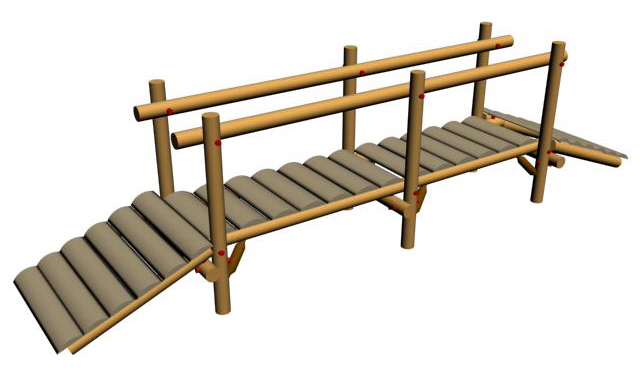 Pont 100% Bois « Limousin-Picard »