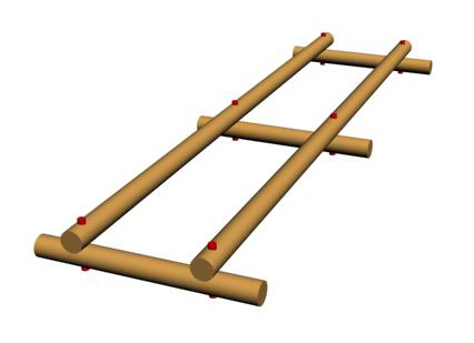 Etape 1 fabrication du tablier