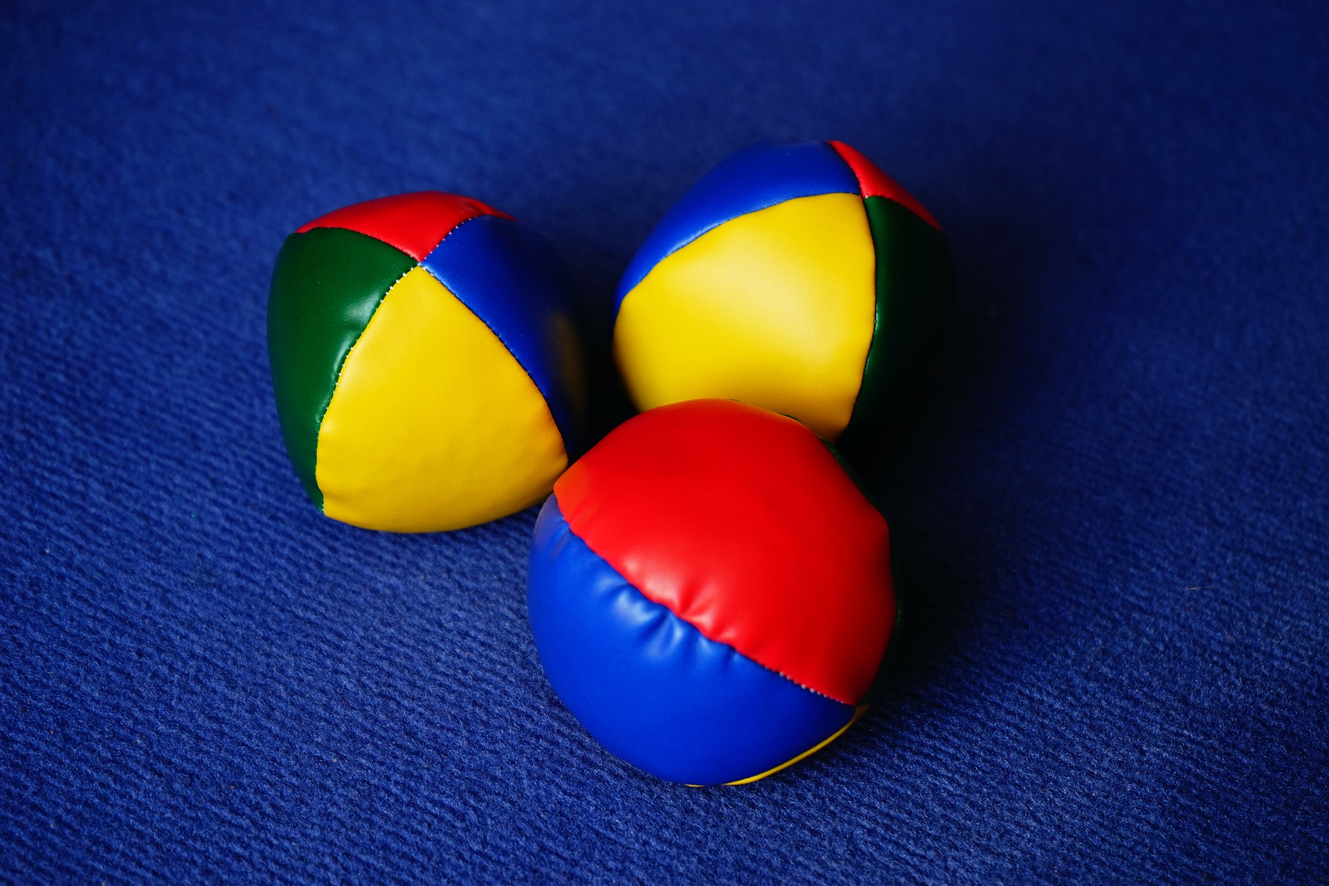 Balles de jonglage (méthode élaborée)