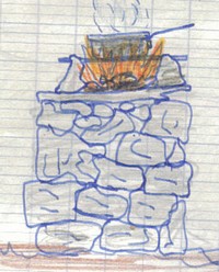 La première table à feu