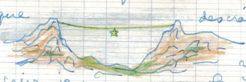 L'étoile au dessus de la vallée