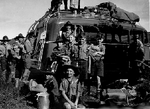 l'arrivée à Sainte Eulalie 1938