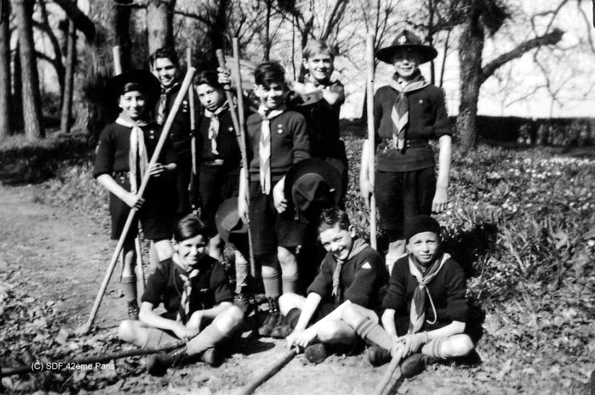 La 42° Paris, de la paix à la guerre