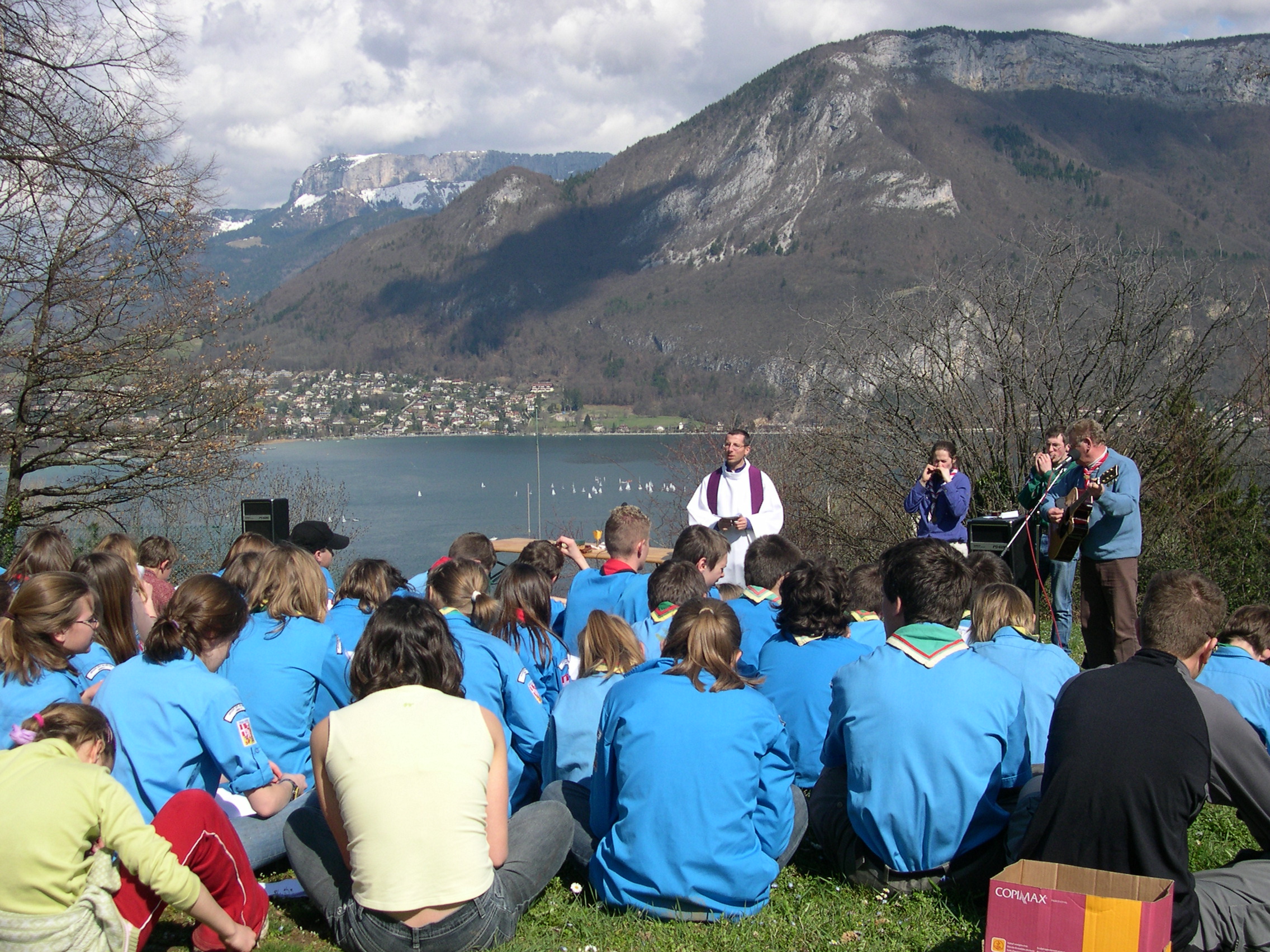 Les scouts des Pays de Savoie au jamboree scouts 2006