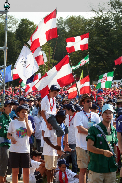 Les drapeaux étaient de sortie !