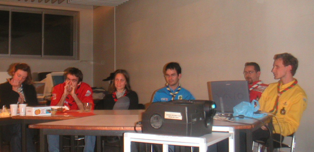 WE de travail LaToileScoute 2003