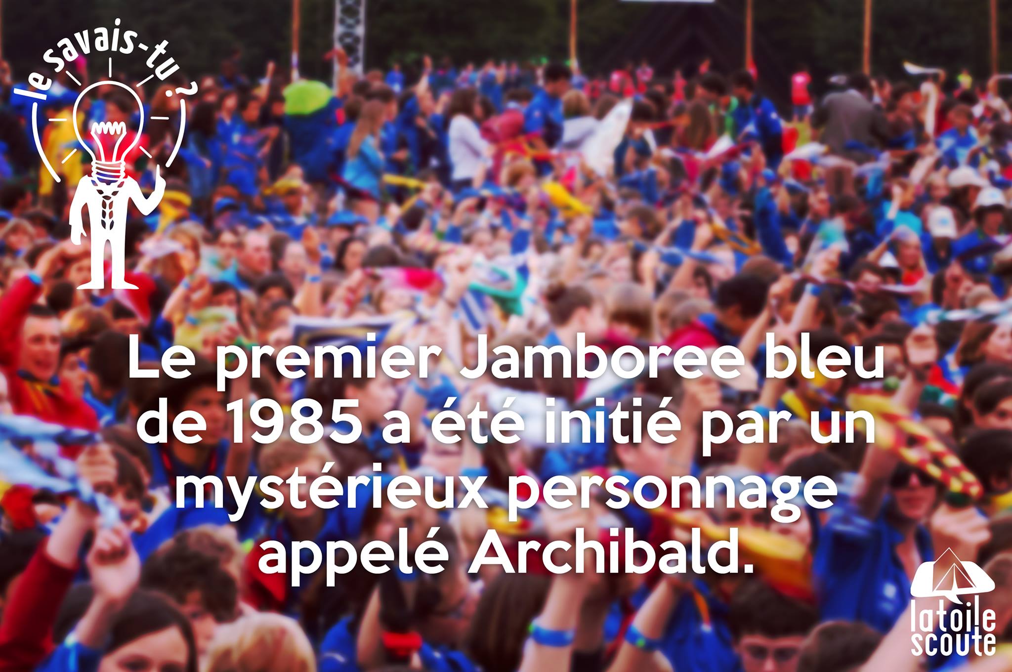 Le premier Jamboree bleu de 1985…