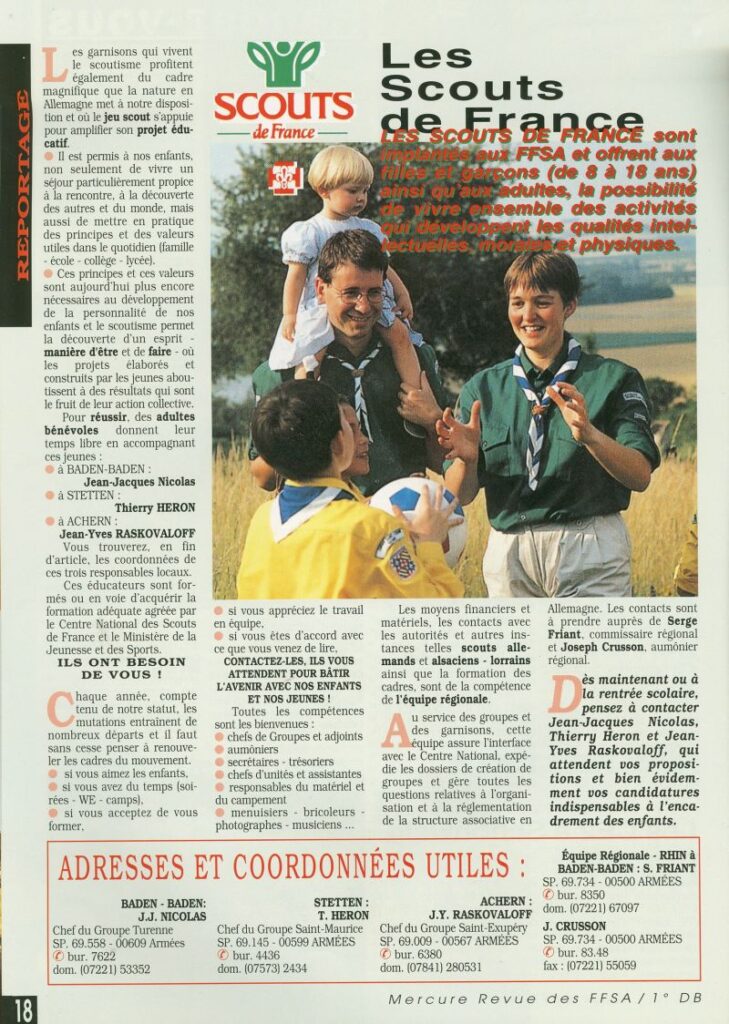 revue MERCURE des FFA