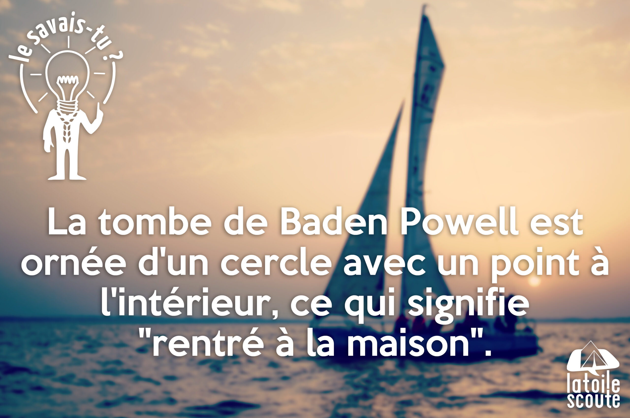 La tombe de Baden-Powell…