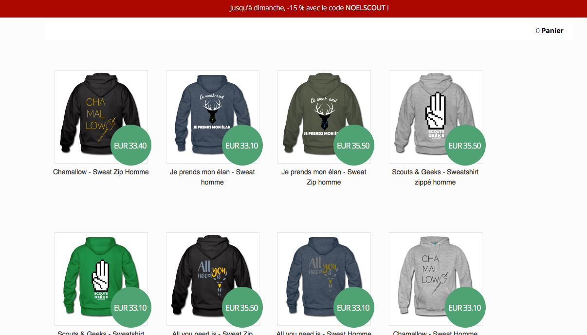 Scout Connection – Suivi de mise en ligne