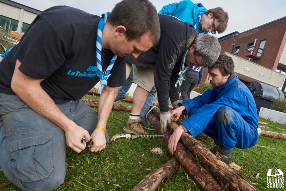 LaToileScoute au woodcraft