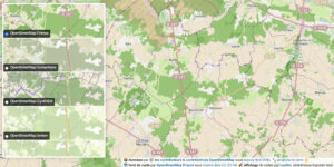 capture d'écran d'openstreetmap