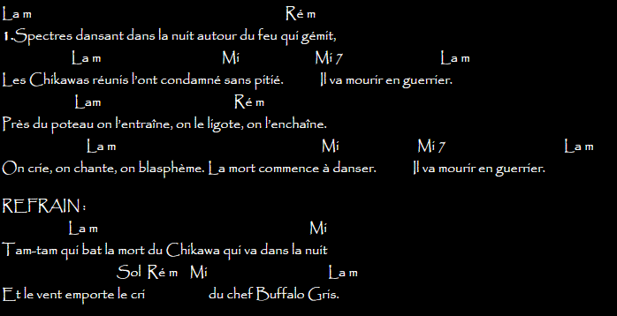 Buffalo gris ou Chikawa