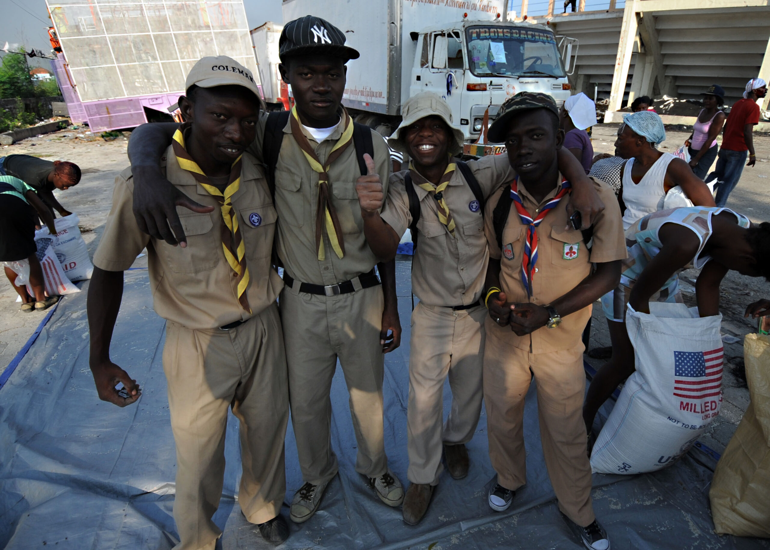 Les Scouts d&rsquo;Haïti alertent sur le Covid-19