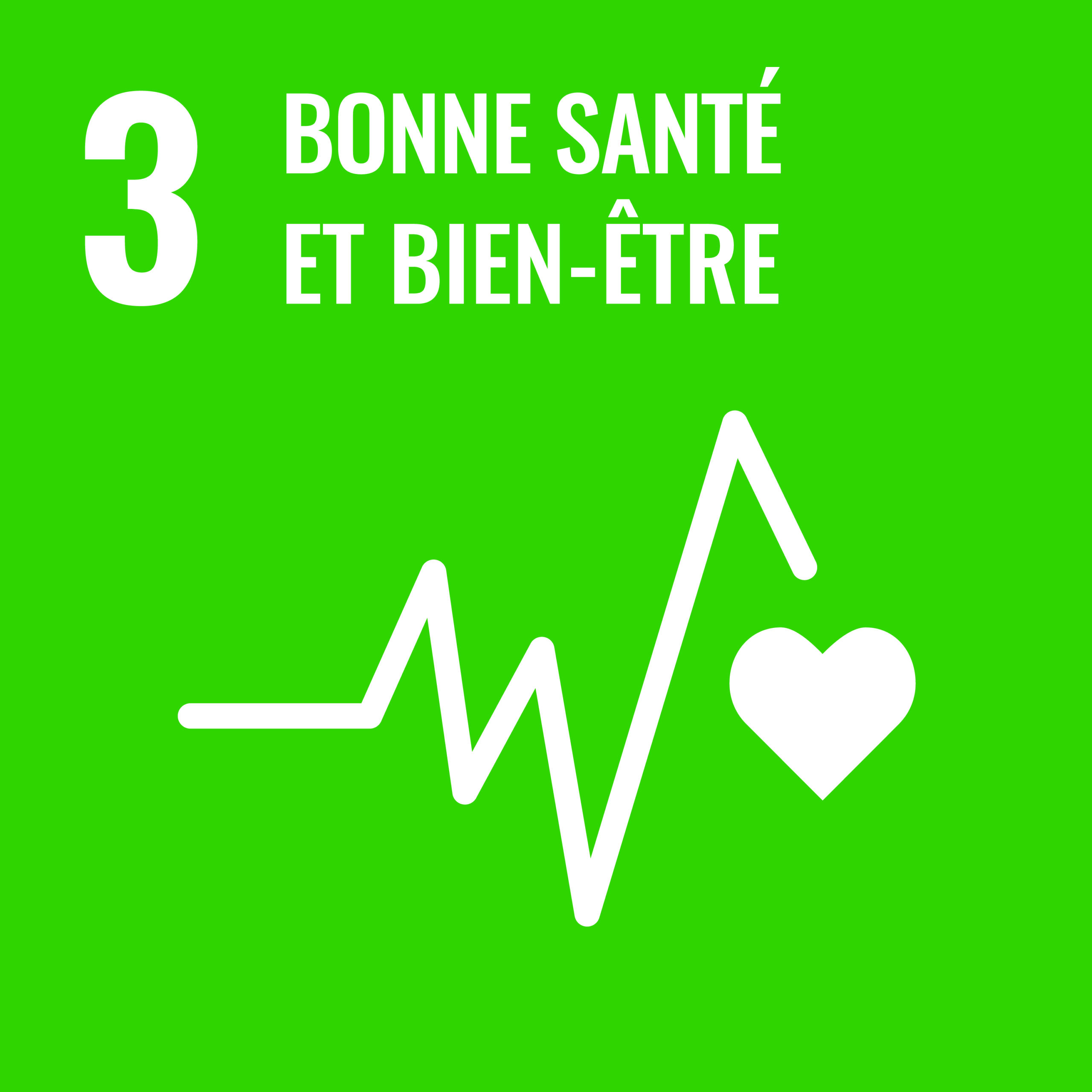 ODD n°3 : Bonne santé et bien-être