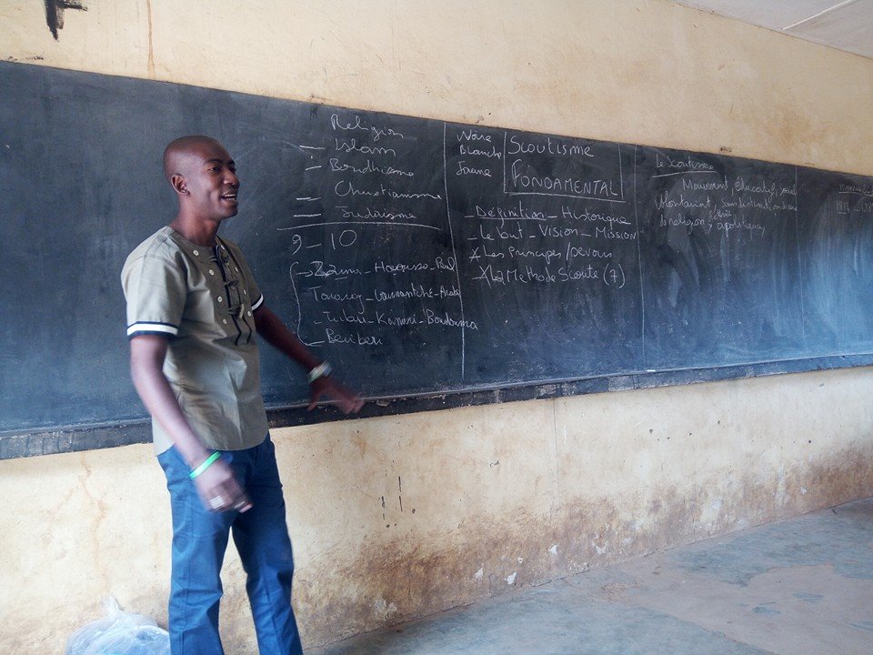 Formation des jeunes par le groupe Kennedy du Niger