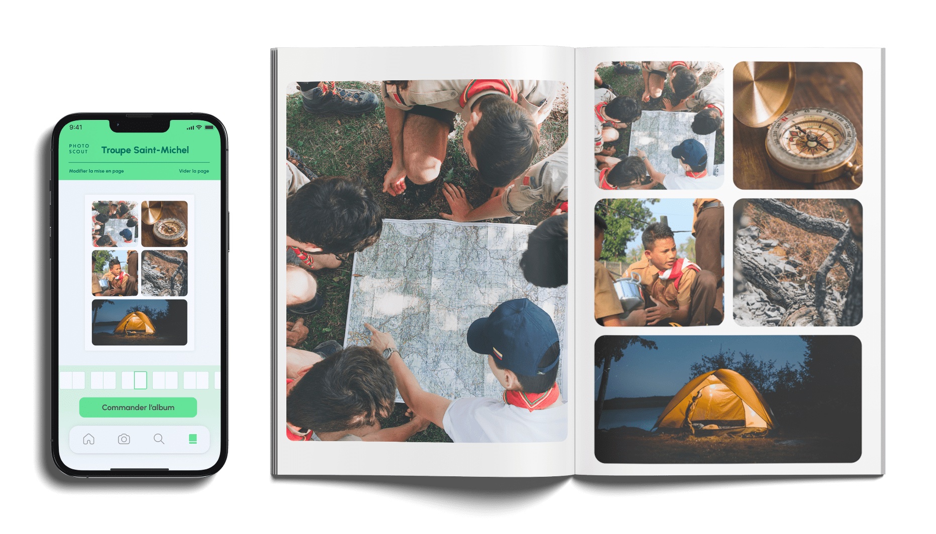 PhotoScout : la solution idéale pour partager tes photos de camp