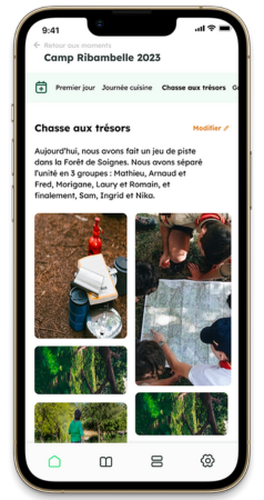 App PhotoScout - Détails