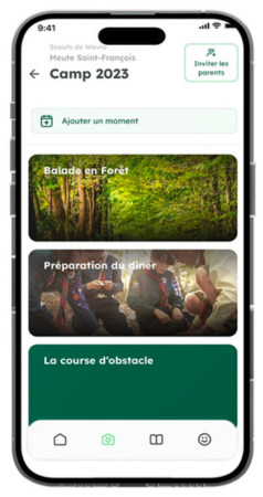 App PhotoScout - Moments